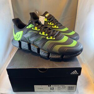 Adidas Climacool Vento Black Signal Green Sneakers Size 12 FZ0505 NWB 2020